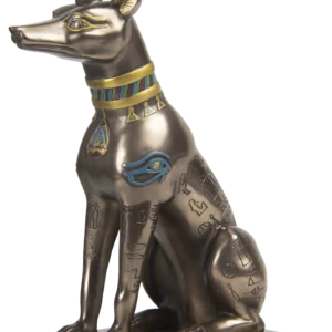 Adorno de pasta de Alabastro, Anubis Chacal