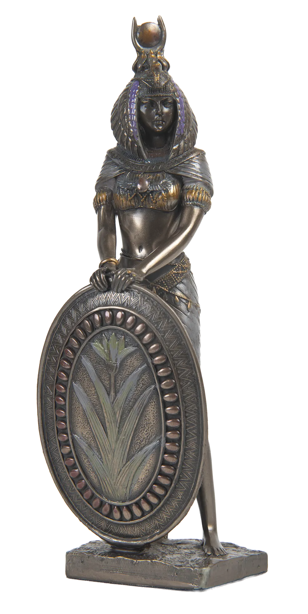 Estatuilla de Cleopatra, adorno para mesa