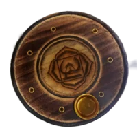 Círculo porta incienso