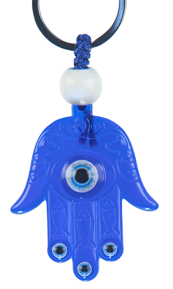 Ojo turco y mano de Fátima