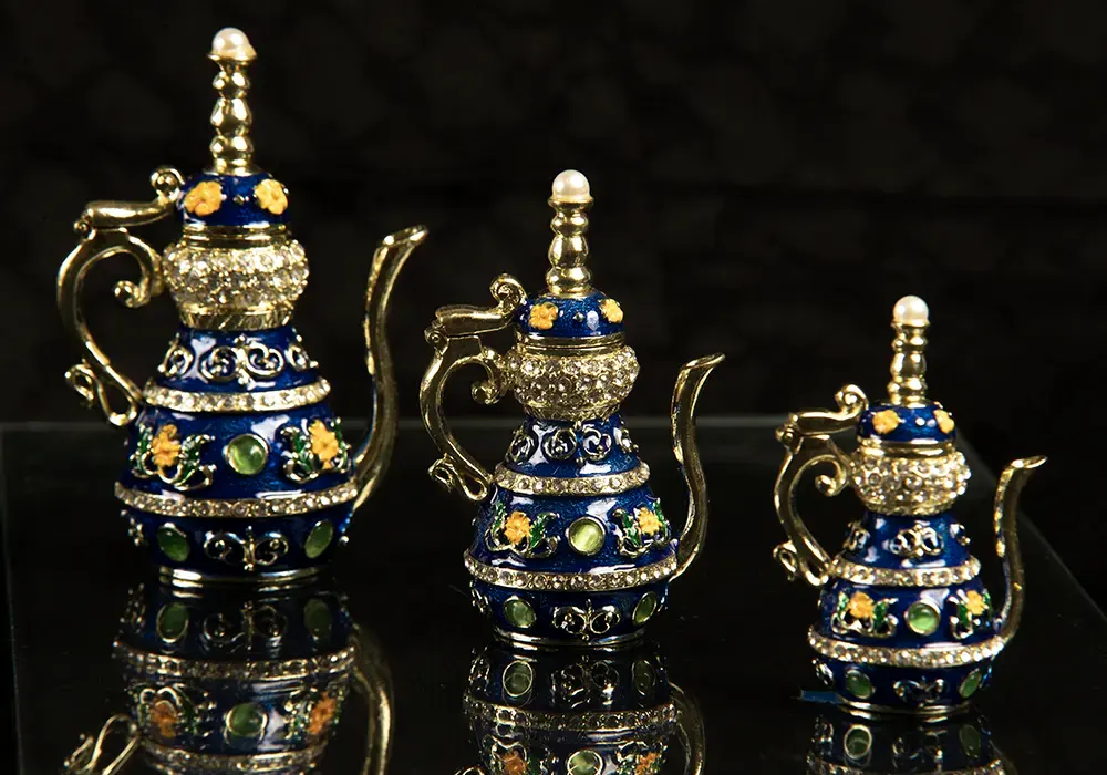 Juego de teteras decoración