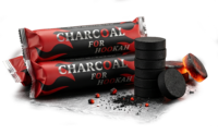 Carbón Carbón vegetal con 10 círculos Para Shisha Hookah Narguile