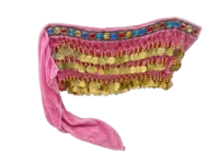 Fajilla belly Dance Color rosa