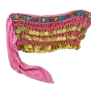 Fajilla belly Dance Color rosa