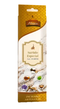 Sobre de incienso 25 varitas Surtido Especial