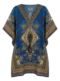 kaftan étnico varios azul