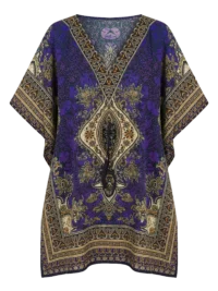 kaftan étnico varios morado