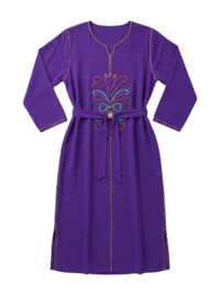 Abaya púrpura (vestido de Marruecos)