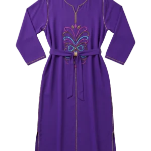 Abaya púrpura (vestido de Marruecos)